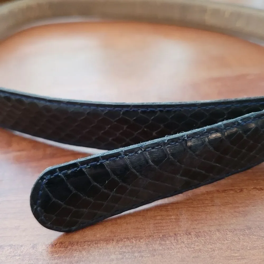 Genuine Snake Skin Belt